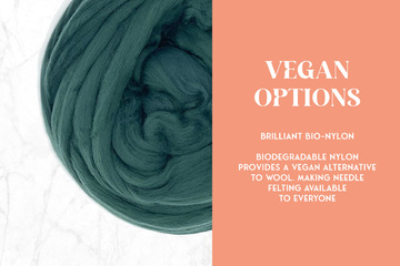 Vegan Options for felting